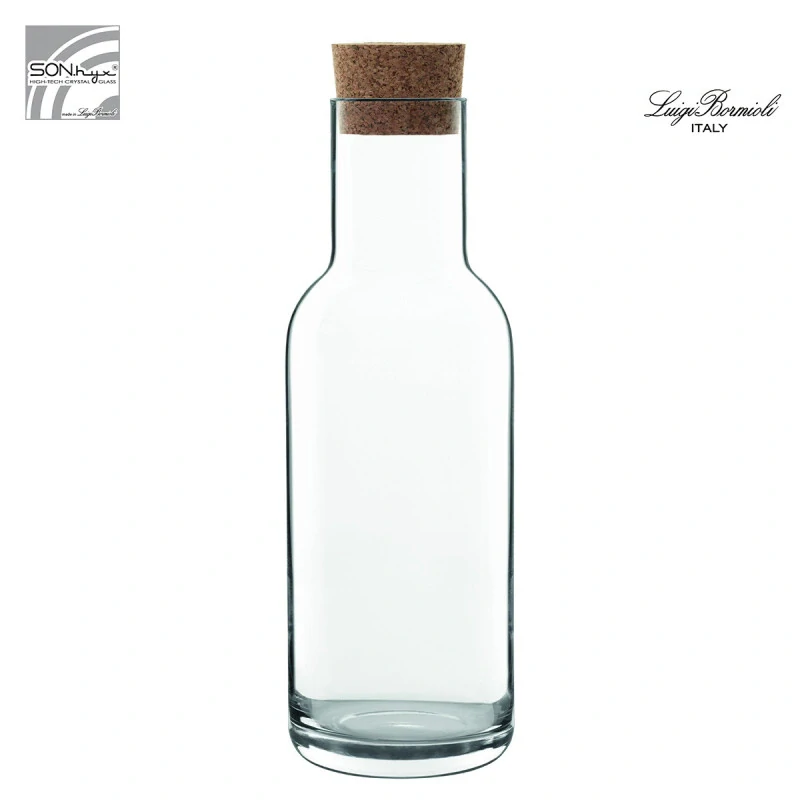 Karafa na víno/vodu 1120 ml SUBLIME s korkovou zátkou