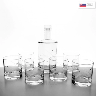 Whisky set 7-dielny Swarovski® LINES