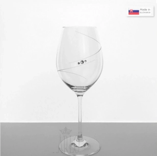 Pohár na víno 470 ml Swarovski® SPIRAL 2 kusy