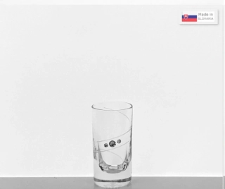 Pohár na alkohol/likér 70 ml (bez stopky) Swarovski® SPIRAL 6 kusov