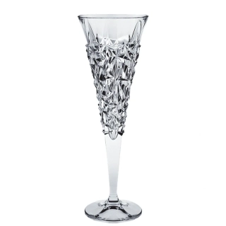 Krištáľový pohár na sekt/šampanské 200 ml GLACIER 6 kusov